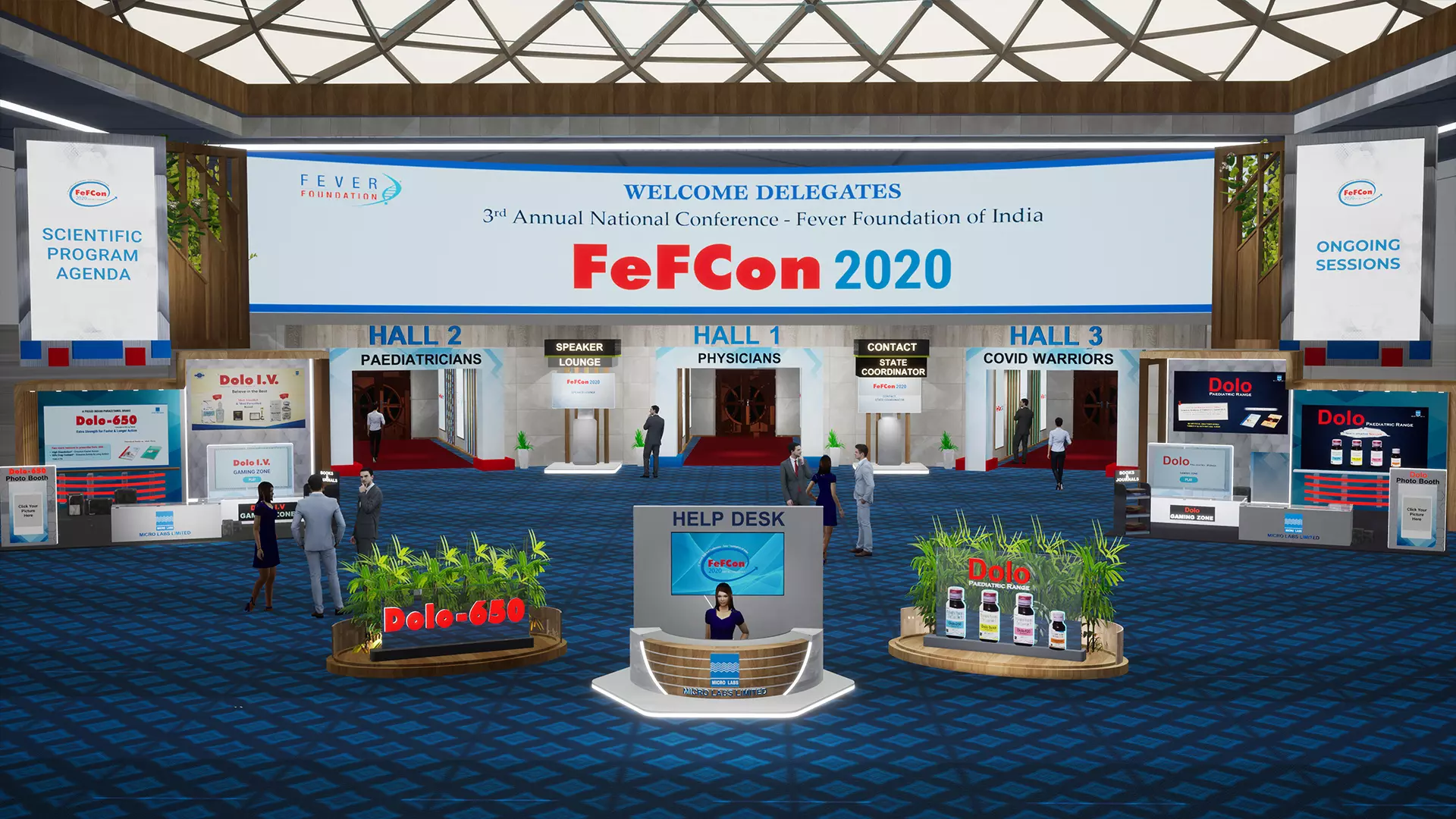 fefcon virtual event platform
